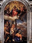 Paolo Veronese Virgin and Child with Saints oil painting artist